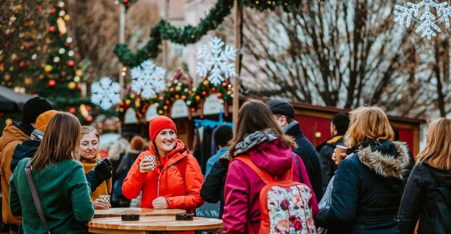 Prague: 2-3h Magical Christmas Markets Tour with Inclusions - A local market away from the main crowd