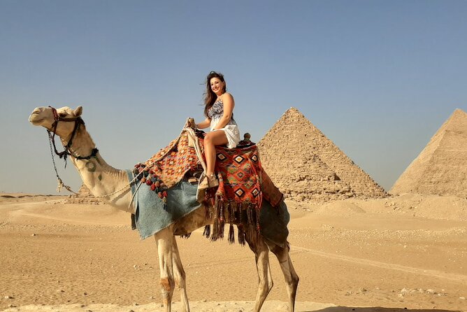 Private All INC-Pyramids,Sphinx,Egyptian Museum,Camel Ride(1 Hour)Lunch& Bazaar - The big picture: one day, eight Cairo highlights
