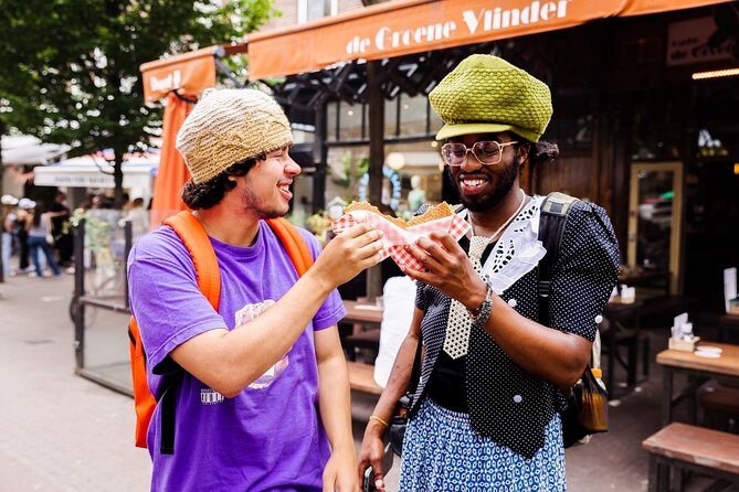 Private Amsterdam Food Tour & Dutch Pancake Class with a Local - Starting with Dutch flavor at Albert Cuyp Market