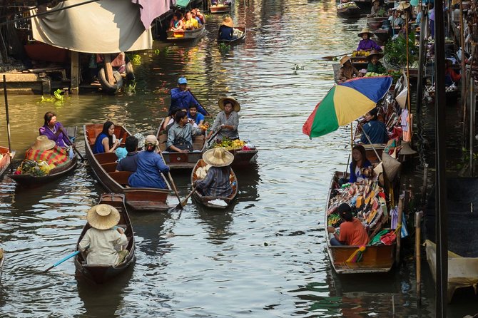 Private Excursion to Floating Market and Ayutthaya World Heritage - Damnoen Saduak starts with a canal ride