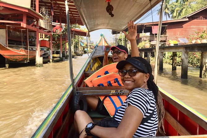 Private Excursion to Maeklong Railway and Floating Markets - Maeklong Railway Market and the train through the stalls