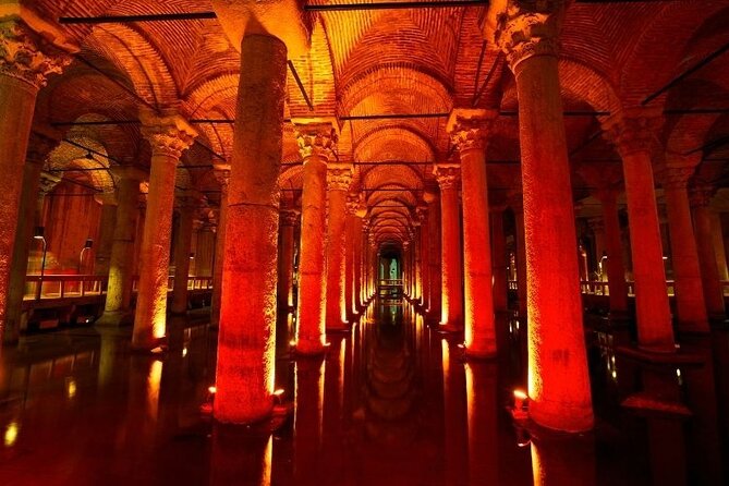 Private Guided Tour Hagia Sophia, Cistern, Topkapi and Bazaar - Starting beneath Hagia Sophia’s great dome