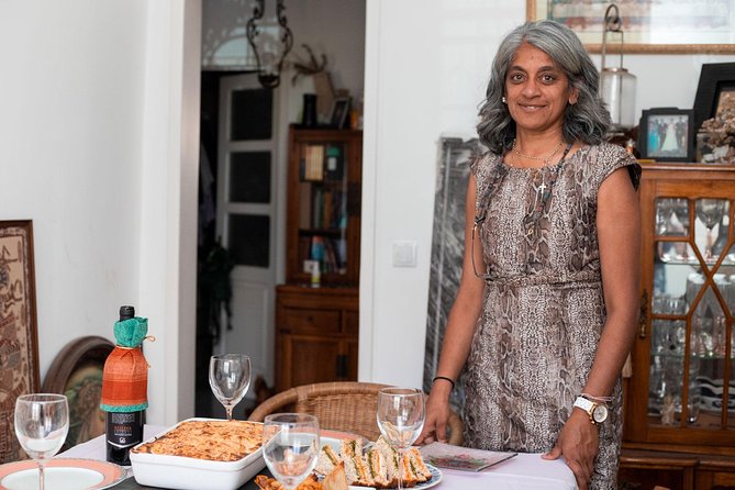 Private Lisbon Market Tour & Portuguese Cooking Class with Paula - Eating together at the table