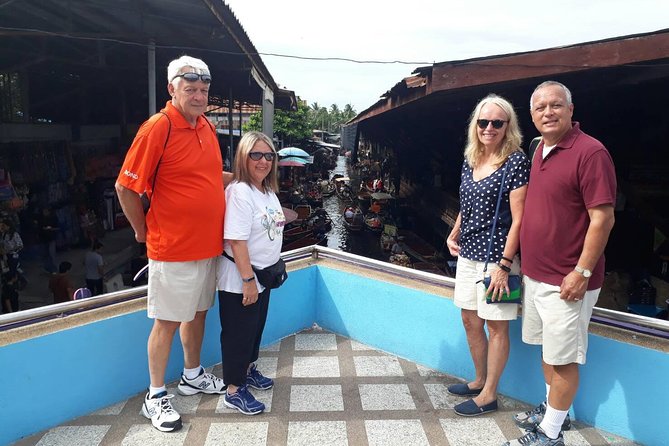 Private Tour: Floating Market and Maeklong Tour from Bangkok - Mae Klong Railway Market and the train-track routine