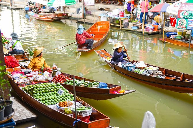 Private Tour: Floating Markets of Damnoen Saduak Cruise Day Trip from Bangkok - Exploring the floating market for about two hours