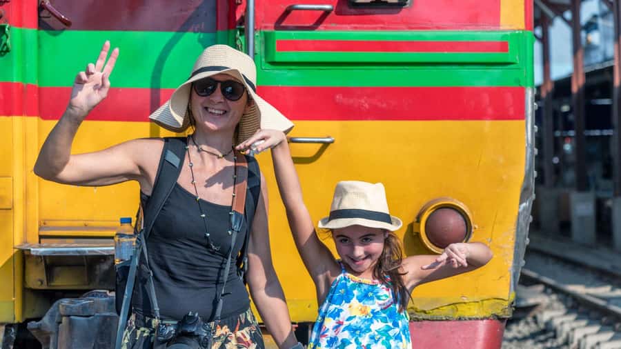 Private Tour from Bangkok: Railway & Floating Markets - Maeklong Railway Market and the train moment