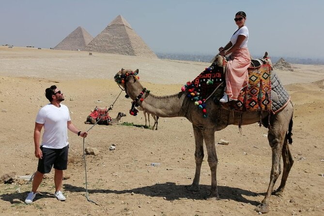 Private Tour Giza Pyramids ,Egyptian Museum and Local Market - Hotel pickup and the value of a private vehicle