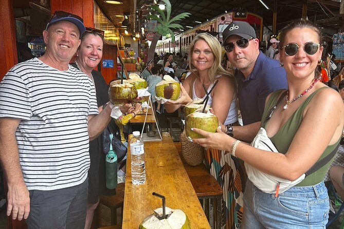 Private Tour Maeklong Railway and Damnoen Saduak Floating Market - Coconut Sugar Farm: a slower final stop