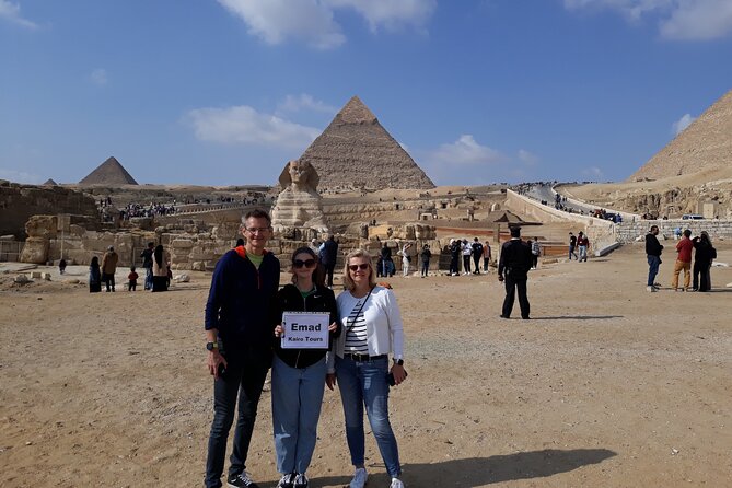 Pyramids of Giza, the Egyptian Museum, Khan Elkhalily Bazaar - Giza: three pyramids and the Sphinx in three hours