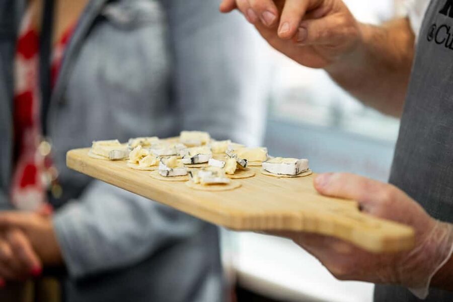 Queen Victoria Market: 'Flavours of Australia' Food Tour - The first taste: Australian cheese at a top deli