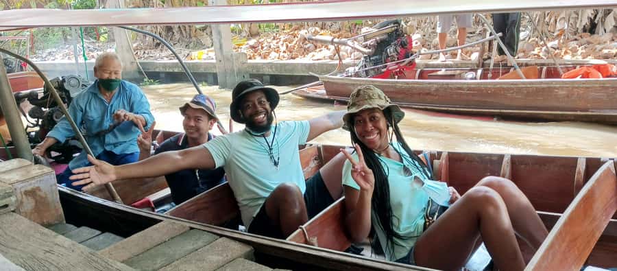 Railway to Waterway: Exploring Railway and Floating Market - Adding a traditional Thai massage