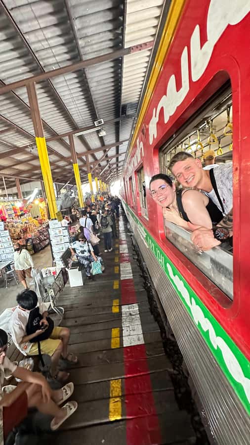Railway to Waterway: Exploring Railway and Floating Market - Why the railway market is the main event