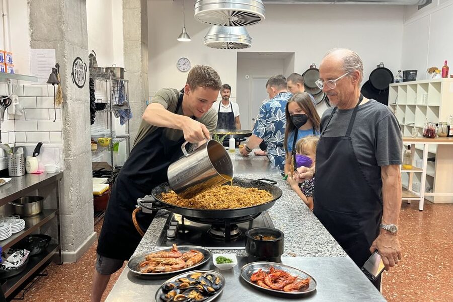 Real Paella Cooking Class – Market Visit & Sangría Workshop - Starting at San Valero and entering Ruzafa Market