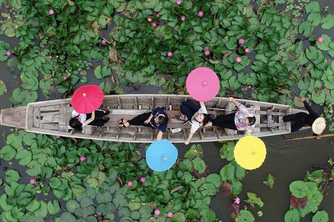Red Lotus garden market with Thai culture halfday tour - Key points at a glance
