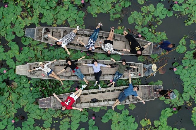 Red Lotus garden market with Thai culture halfday tour - Miang kham and the food stalls
