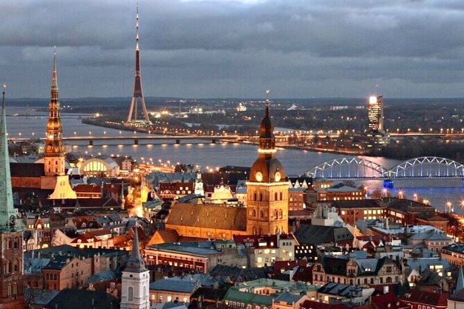 Riga Old Town, C Market & Art Nouveau Guided Walking Tour - Starting at Riga’s train station clock tower