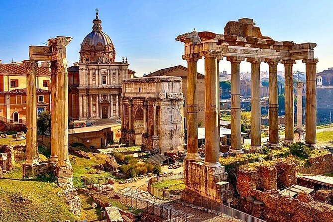 Rome: Colosseum, Roman Forum & Trajan's Market Exterior Tour - Trajan’s Column and Markets from the street