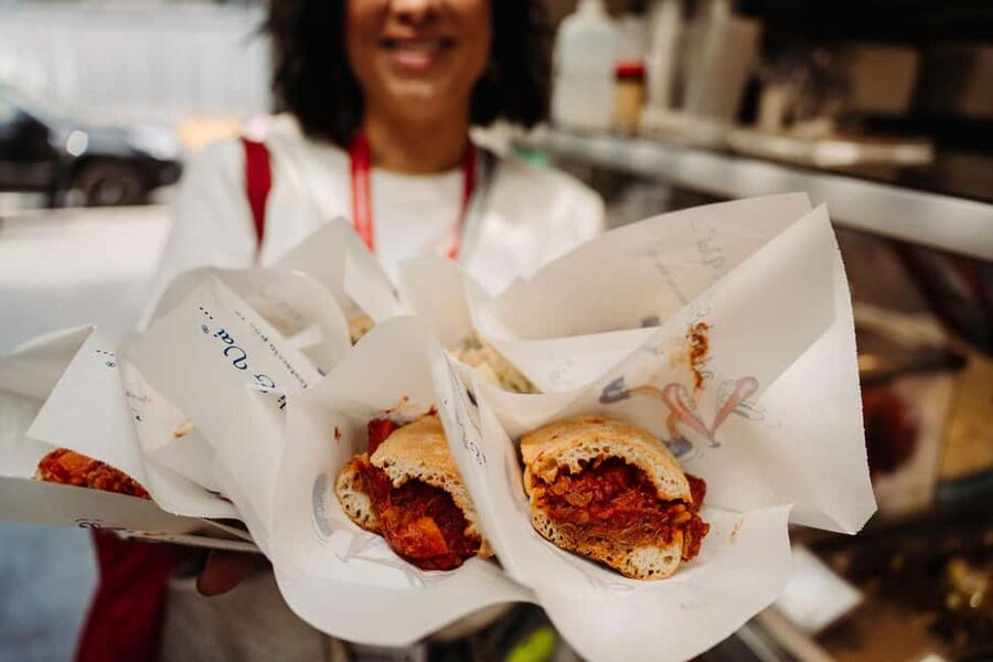 Rome: Testaccio Food & Market Tour with Pasta & Wine - The archaeological area and Testaccio’s food story