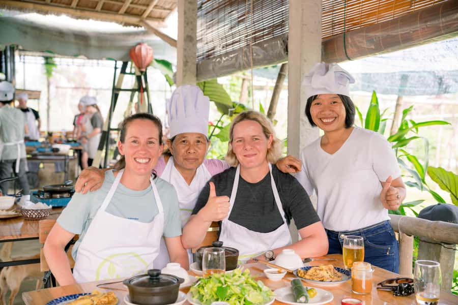 Rural Cycle, Market Tour, Basket Boat & Organic Farm Cooking - Key things to know before you book