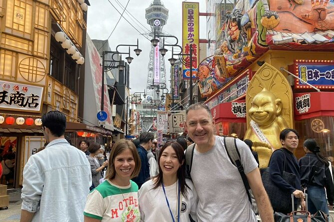 [Same Day OK] Osaka 4 hour, Castle, Market, Walking tour - Shinsekai Ichiba adds a small cultural touch