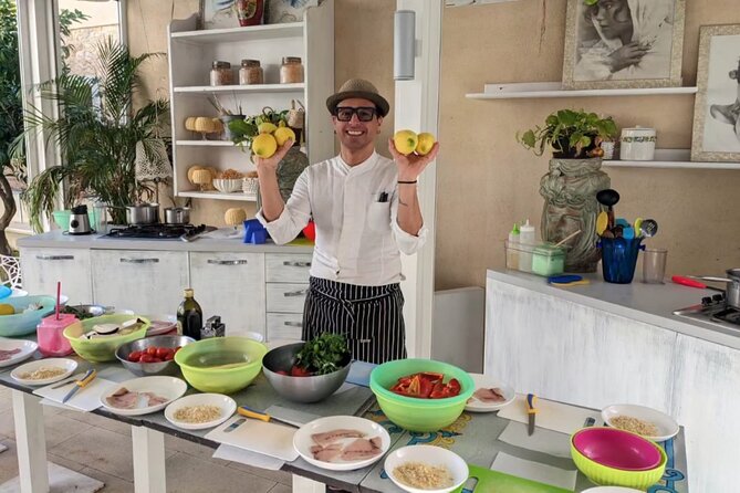 Seaview Cooking Class & Taormina local flavors with Chef Mimmo - Meeting Chef Mimmo in Taormina