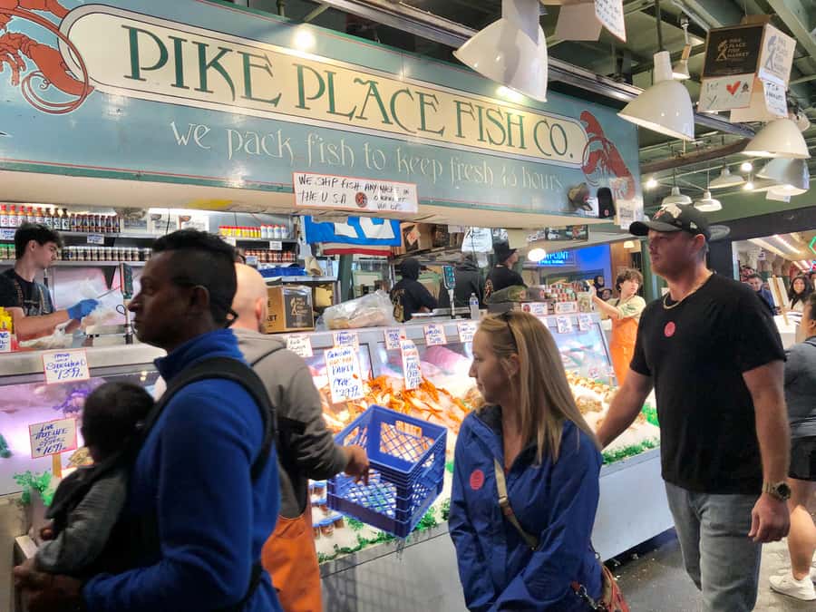 Secret Food Tours: Seattle Pike Place Market - Starting beneath the Pike Place Market sign