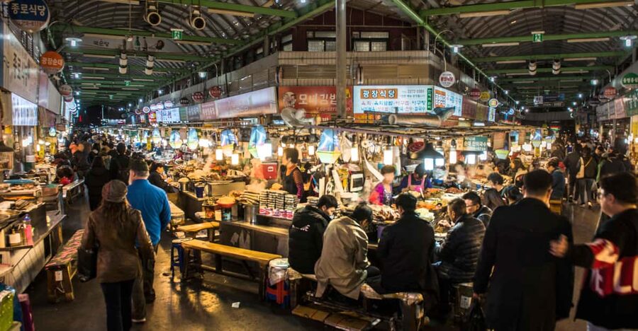 Seoul Gwangjang Market Foody Walking Tour - Meeting at Jongno 5-ga Station Exit 8
