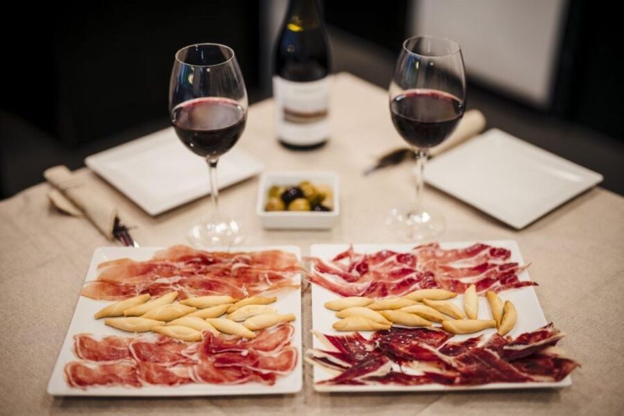 Seville: Tasting, History, Market visit and Tapas Tour - Ham, cheese, sherry, olives, and capers