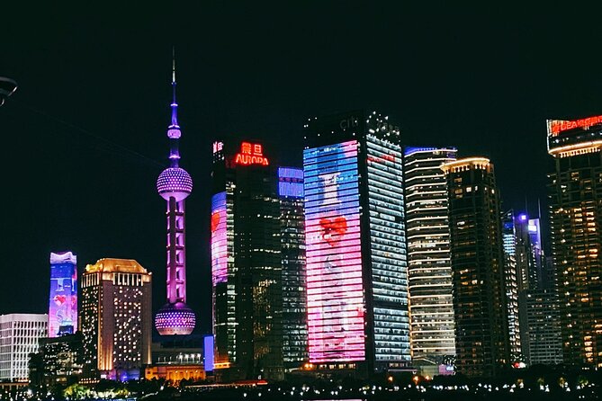 Shanghai Night River Cruise and Light Tour with Yuyuan Bazaar - Yuyuan Bazaar, old lanes, and local bites