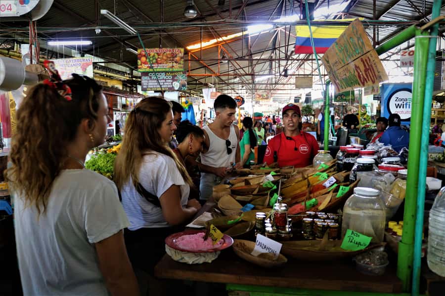 Shared Tour Cali's Local Food at Alameda Market - The opening walk and the story of Valle del Cauca food
