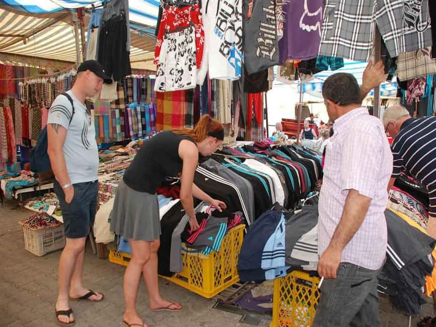 Side: Manavgat Boat, Bazaar, & Waterfall Day Trip with Lunch - Pickup from Side and the resort coast