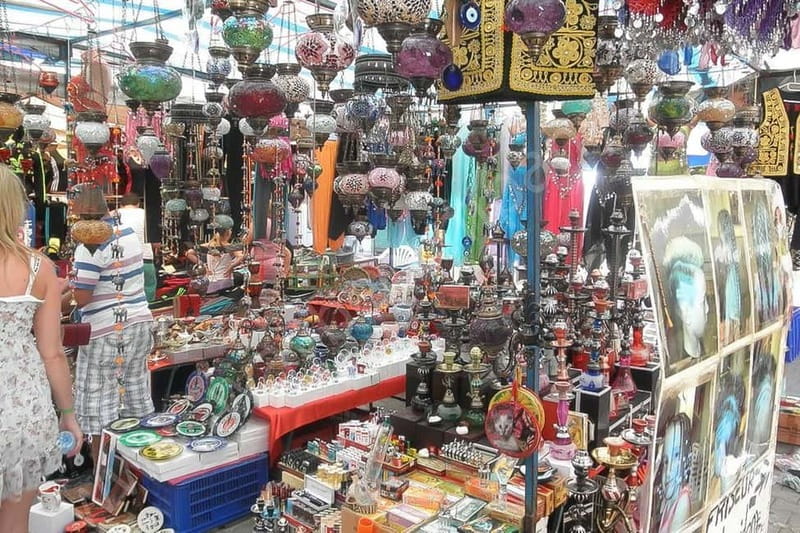 Side: Manavgat River Boat Trip & Grand Market w/ Lunch - Swimming where the river meets the Mediterranean