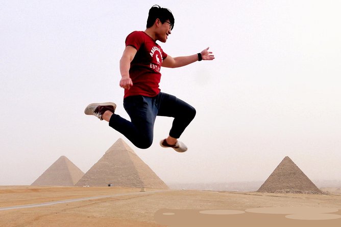 Sightseeing Day Tour to Pyramids, Egyptian Museum and Bazaar from Giza or Cairo - The Great Pyramid and extra ticket costs