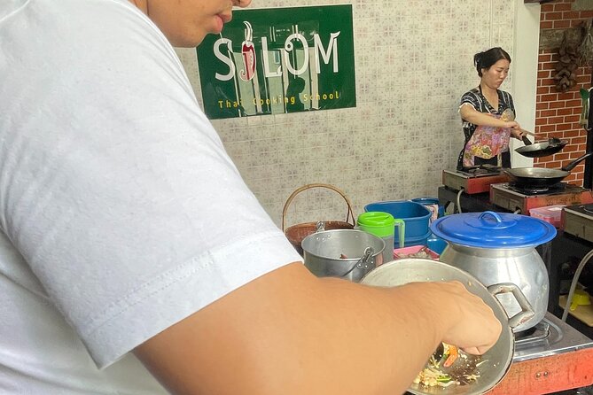 Silom Thai Cooking Experience with Market Visit - Eating what you have made