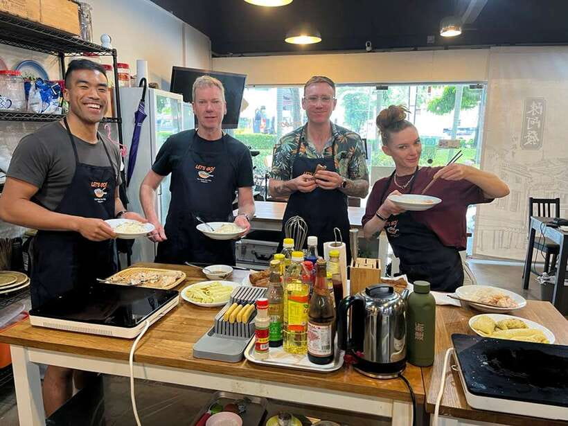 Singapore: Market-to-Table Experience and Cooking Class - Cooking Menu B: chicken rice, Ngoh Hiang, and Kueh Dadar
