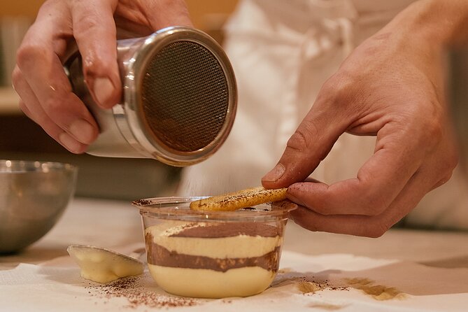 Small Group Cooking Class & Market Food Tour in Florence - Eating what you made with Chianti