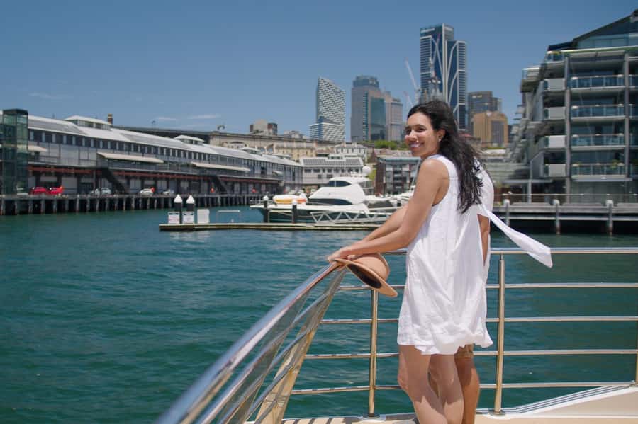 Sydney Harbour & Fish Market Sightseeing Cruise - Passing the new Sydney Fish Market