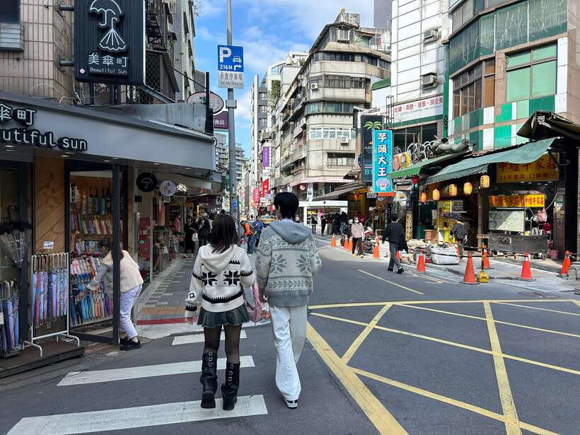 Taipei: Street Food & Hidden Eats Night Market Food Tour - Walking through the Taipei University district
