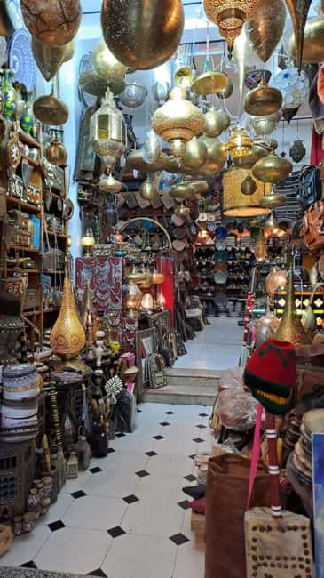tangier: guided tour of the medina souks - Entering Tangier’s Medina from Hotel El Menzeh