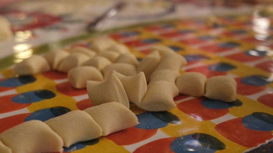 Taormina: Sicilian Cooking Class & Market Tour - Sitting down to the meal you helped create