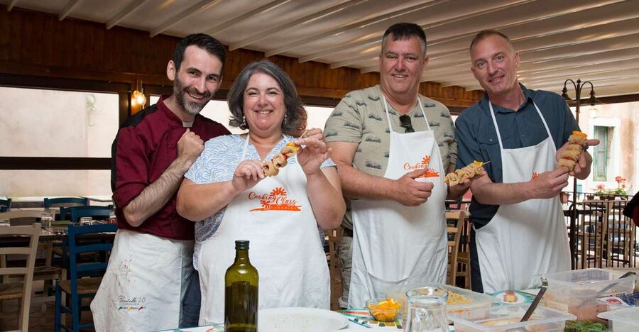 Taormina: Sicilian Cooking Class w/ a Visit to Local Market - Eating what you prepare
