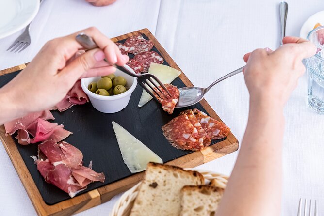 Taste of Testaccio: Special 15 Year Anniversary Edition - Starting at Salumeria Volpetti with cheese and prosecco