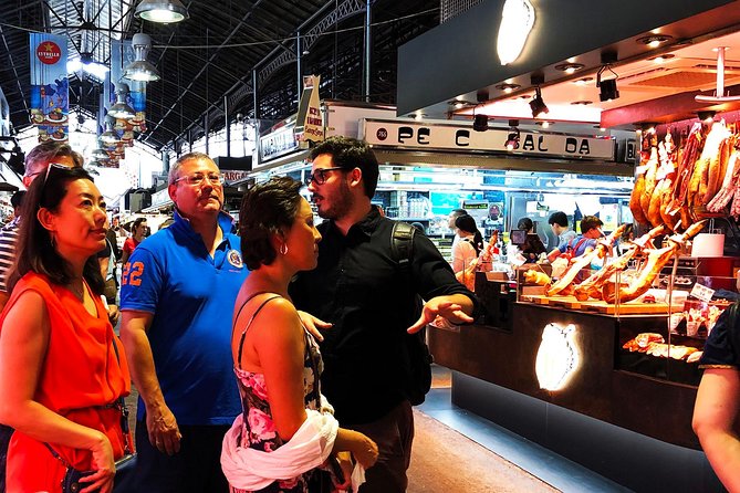 Tasty Barcelona Street Food Tour With Local Market Visit - Plaça de Sant Jaume, pinchos, and civic Barcelona