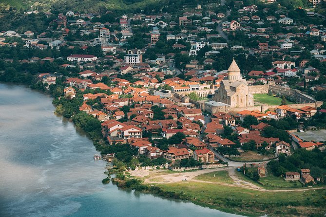 Tbilisi:Mtskheta,Jvari,Bazaar,wine tasting,Chronicles of Georgia - The Chronicles of Georgia above Tbilisi Sea