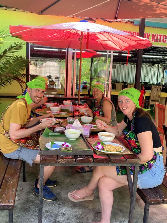 Thai Cooking Class with Market & Garden Tour - What the $73 price includes