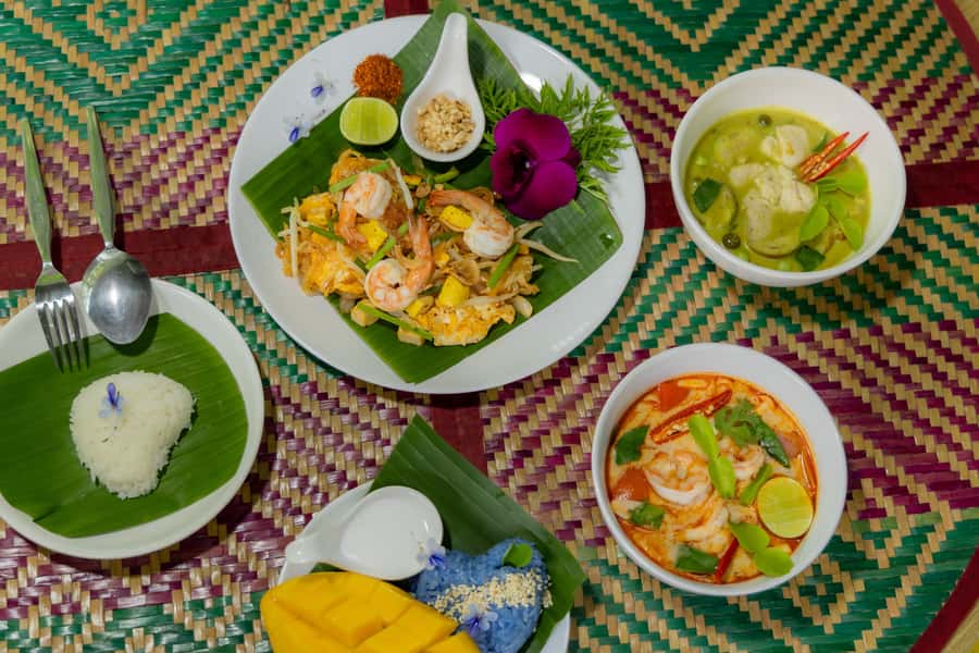 Thai Cooking Class with Market & Garden Tour - A garden that explains the food