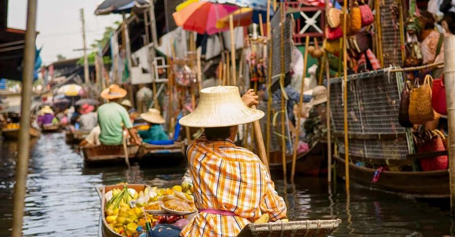 The Old Siam: Damnoen Saduak and Maeklong Railway Market - Meeting at Old Siam or arranging hotel pickup