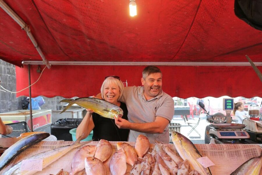 The Original Fish Market and Street Food Tour of Catania - Starting at Piazza del Duomo with Catania in view