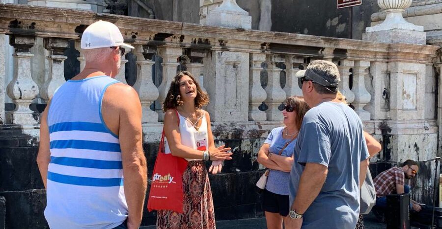 The Original Fish Market and Street Food Tour of Catania - Local street food that makes a proper meal