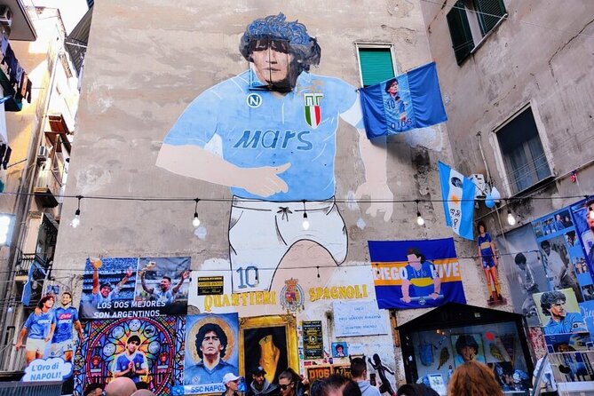 The Spanish Quarters, Street Art and Local Market Tour in Naples - Entering the Spanish Quarter through narrow lanes